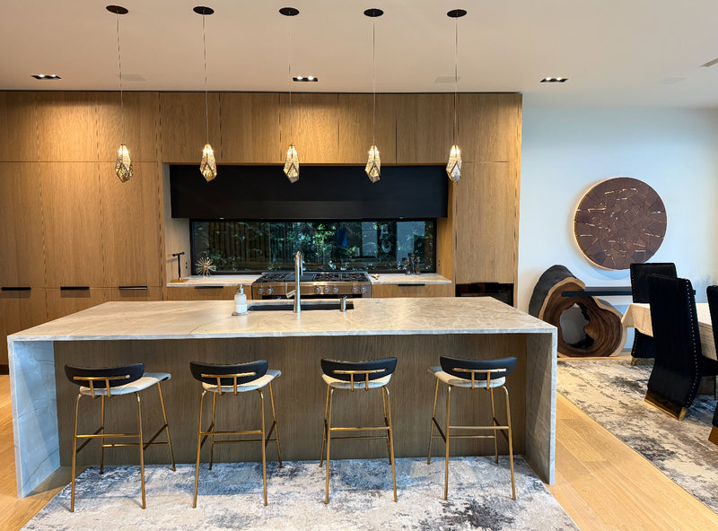 Glace Mirror 1-Light Multi-Drop Pendant