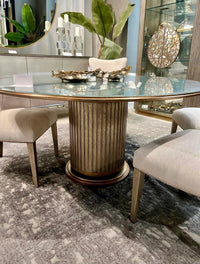 Stella Ivory & Gold Dining Chair