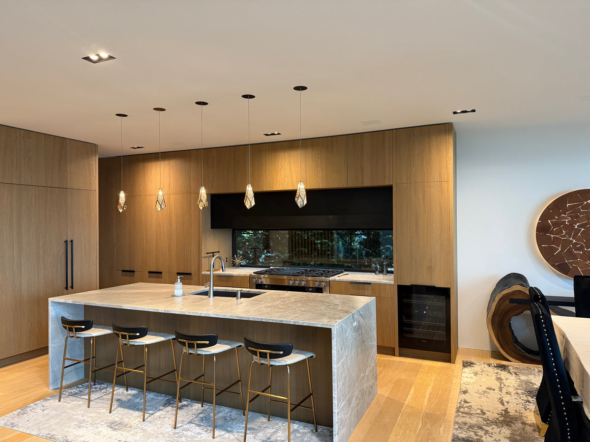 Glace Mirror 1-Light Multi-Drop Pendant