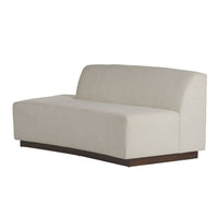 Islander Vanilla Performance Bouclé Sofa (Right & Left Available)