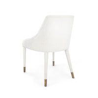Beck Oatmeal Herringbone Linen Armchair