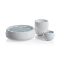 Côte d'Azur White Concrete Scented Candle/6 Wick-45.5 oz (Set of 4)