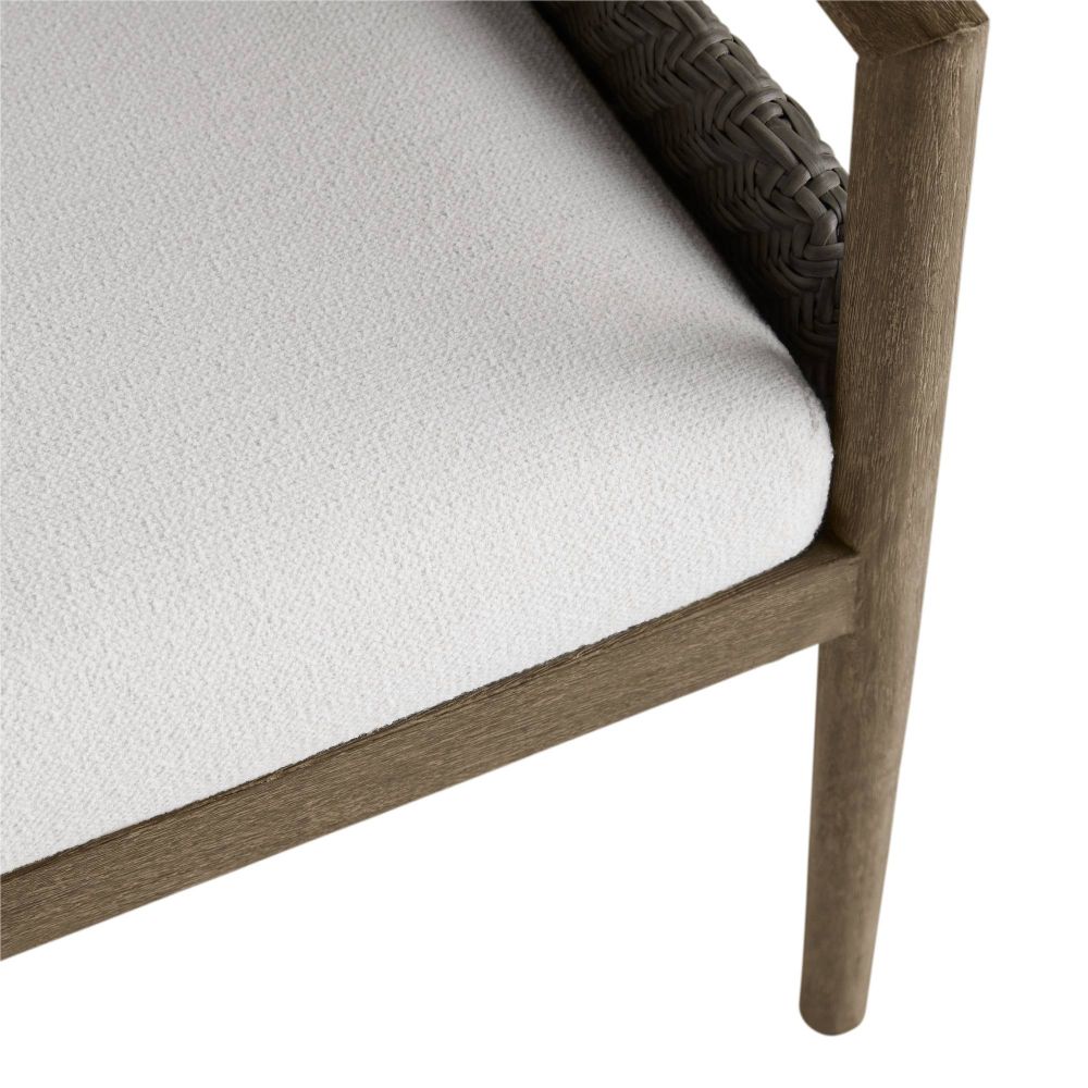 Chilton Outdoor Performance Boucle Dark Dining Chair