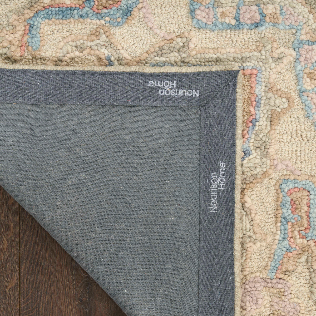 Goldie Green Ivory Wool Persian Style Area Rug