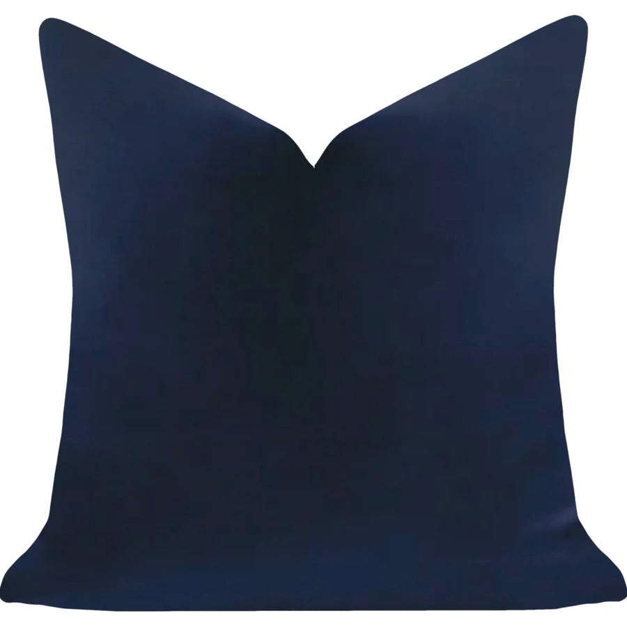 Serenity Blue Velvet Pillow (3 Sizes Available)