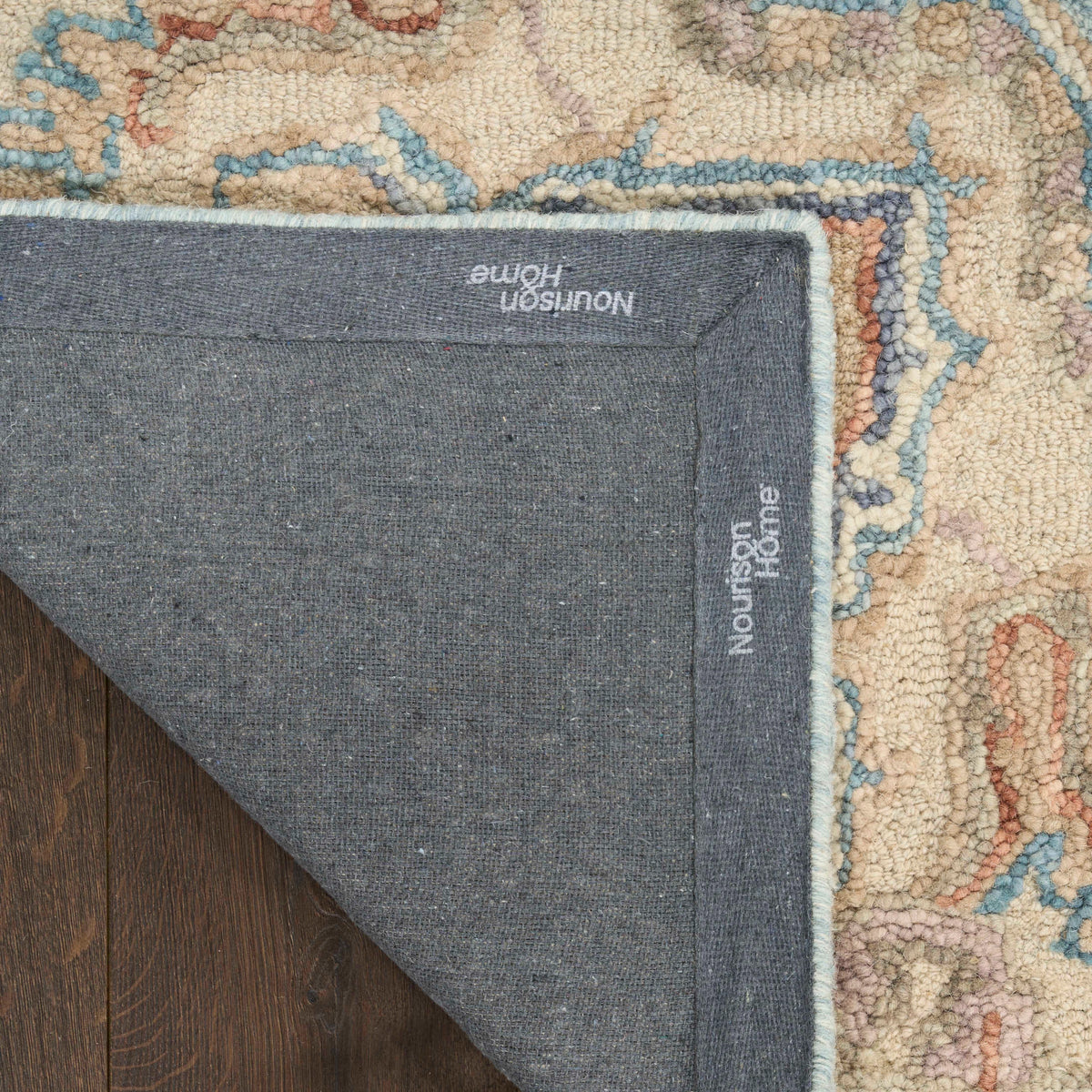 Goldie Light Blue Wool Persian Style Area Rug
