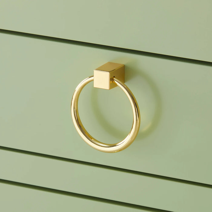 Maylee 26" Green & Gold Nightstand