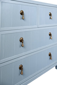 Marina 42.5" Light Blue Dresser Drawer