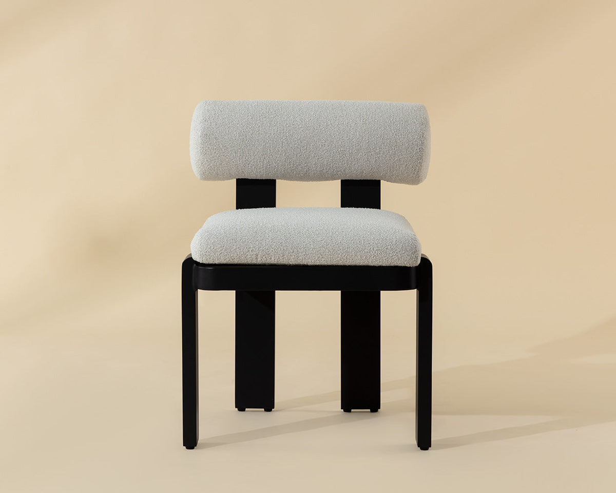 Horris Cream Performance Fabric Indoor/Outdoor Dining Armchair (Set of 2)
