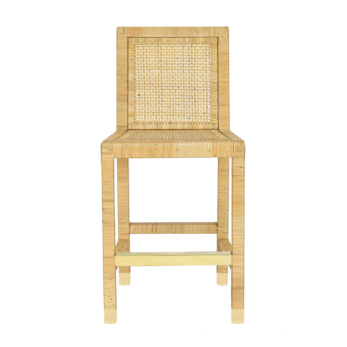 Eden Cream Contract Grade Linen Counter Chair