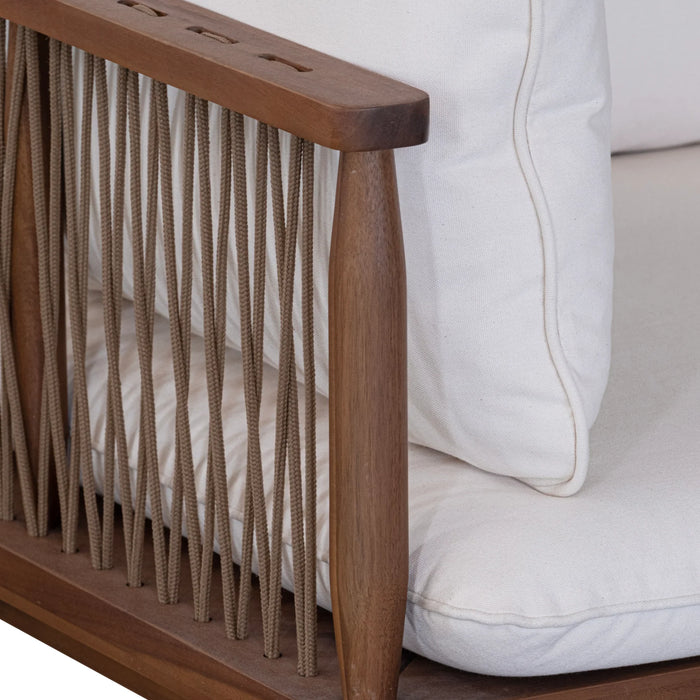 Amellia Outdoor Teak Accent Chair