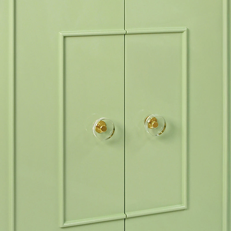 Elsie Celadon Glossy Lacquer Storage Cabinet