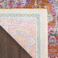 Paris Pink Multicolour Area Rug