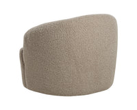 Fuwari Shearling Swivel Accent Chair