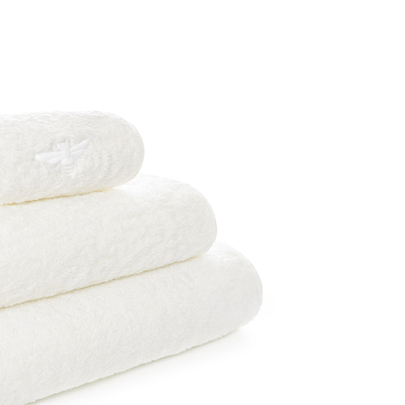 Apiary Snow Luxury Bath Towels