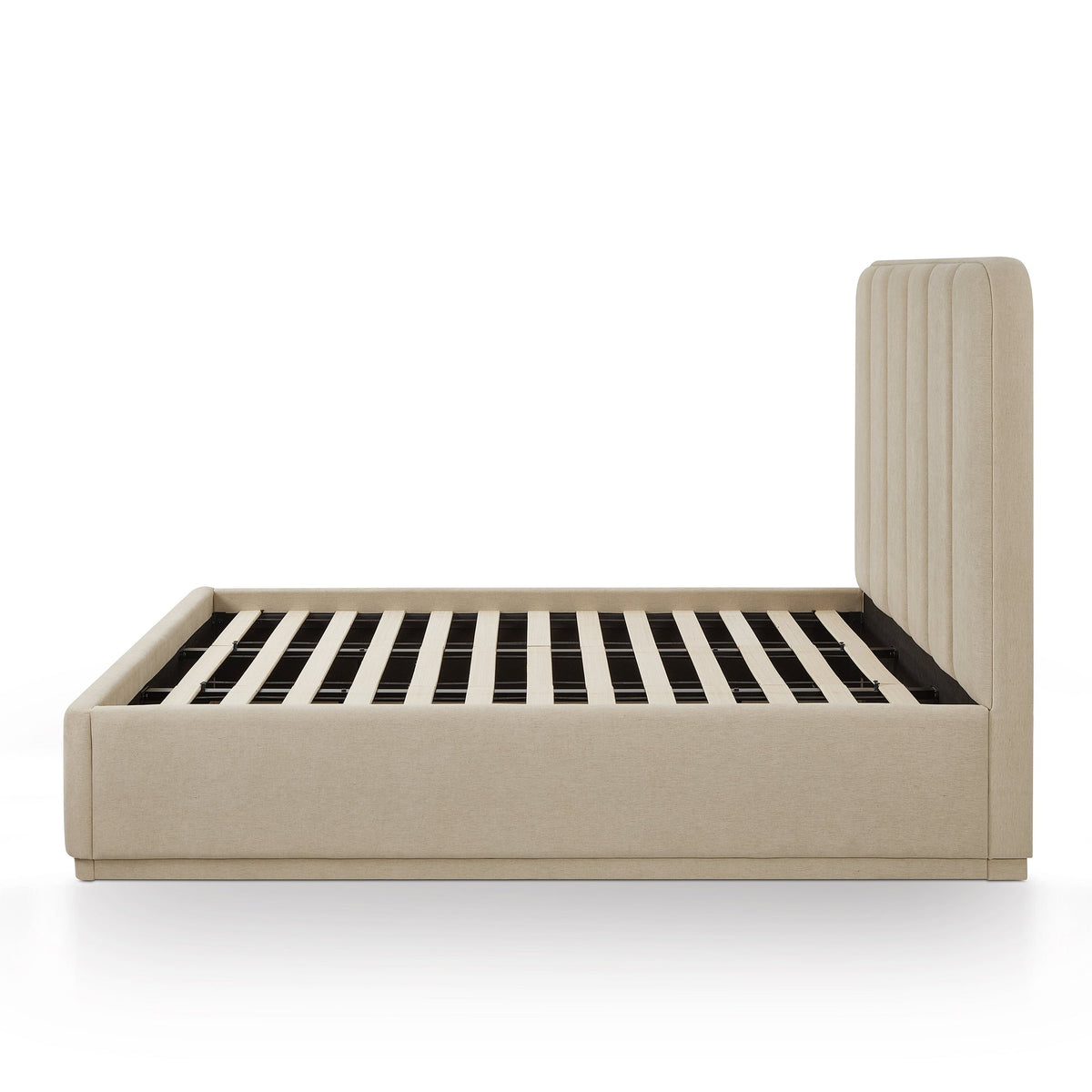 Penelope Tan Chenille Bed (2 Sizes Available)