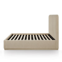 Penelope Tan Chenille Bed (2 Sizes Available)