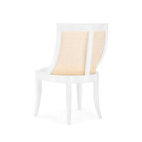 Kole White Armchair