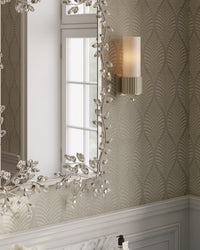 Forget-Me-Not Silver Rectangular Mirror