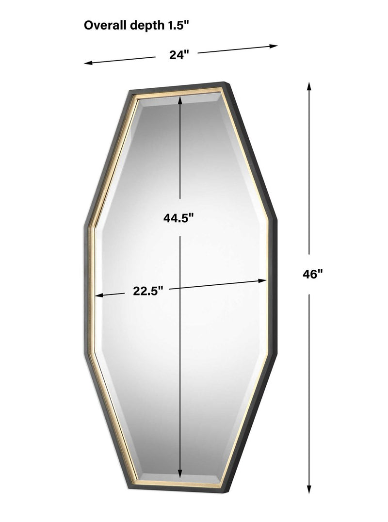 Sonna 46" Gold Mirror