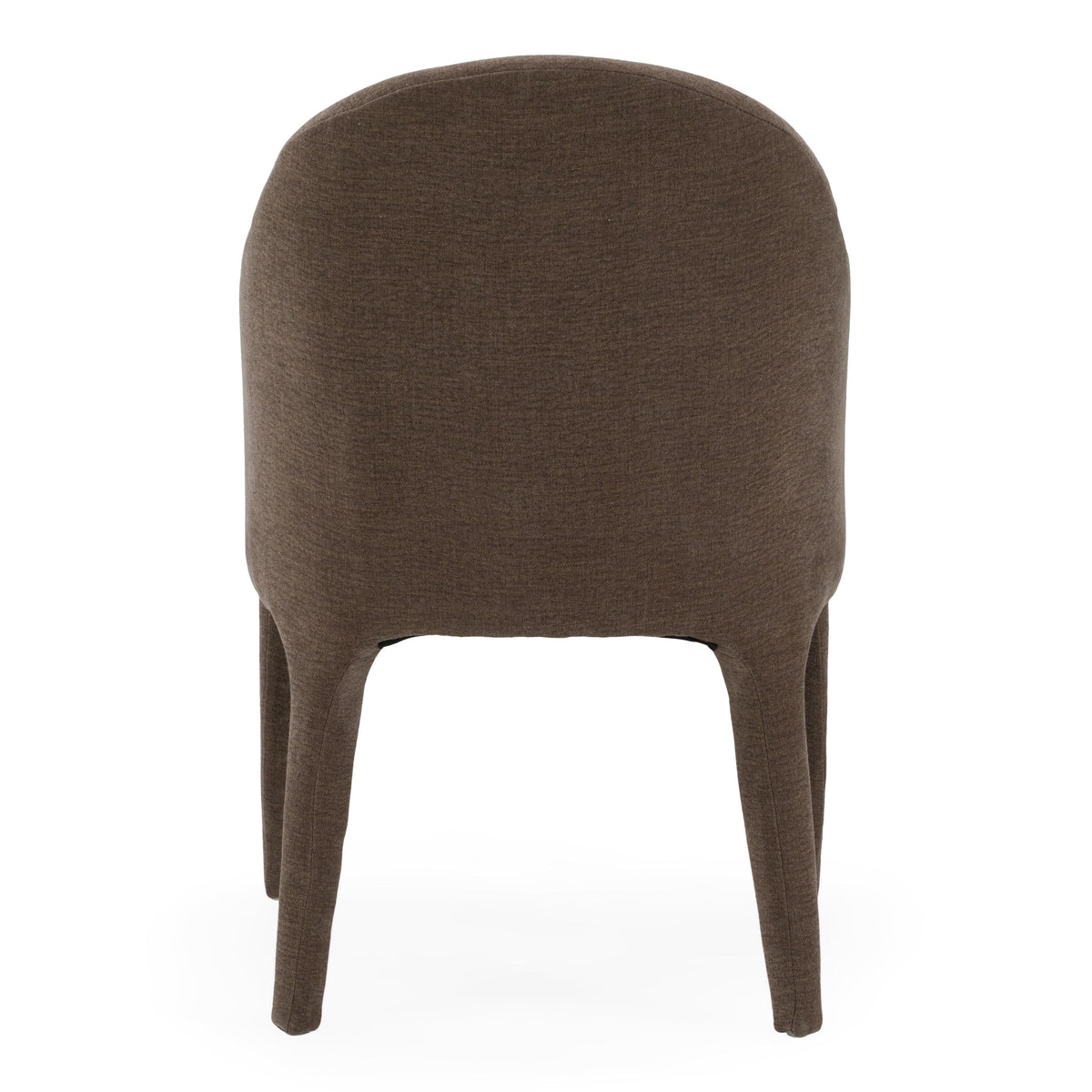 Nicolle Modern Brown Upholstered Dining Chair
