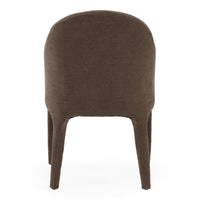 Nicolle Modern Brown Upholstered Dining Chair