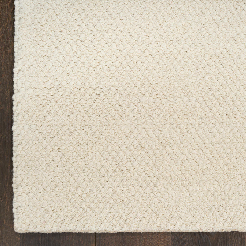 Everly Ivory Wool Blend Area Rug