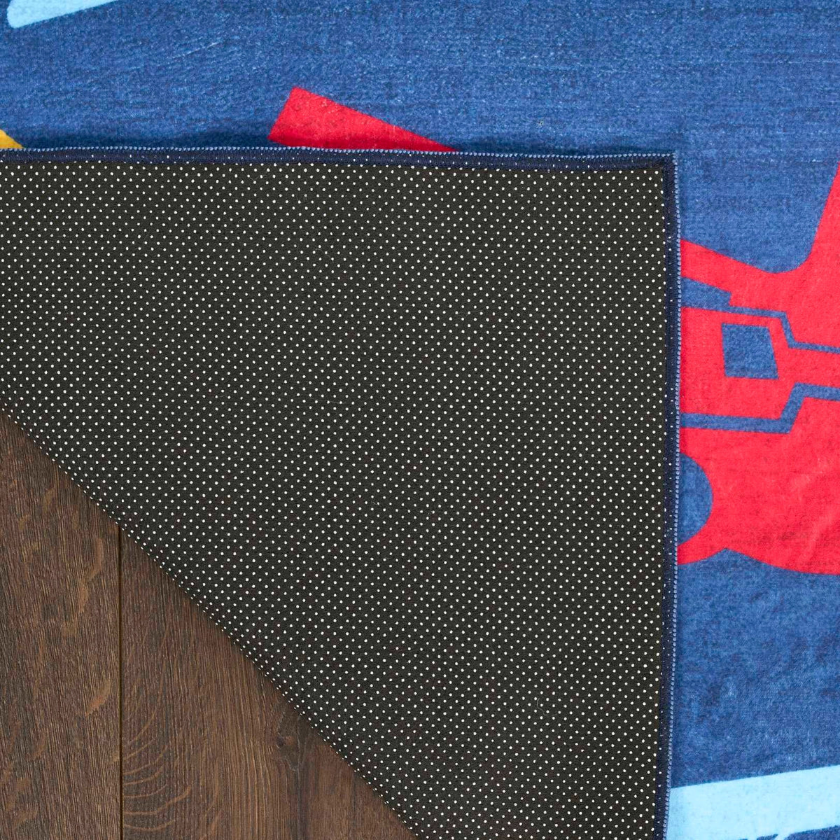 Helicopters & Planes Navy Multicolour Area Rug