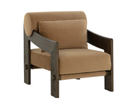 Reizo Camel & Brown Accent Chair