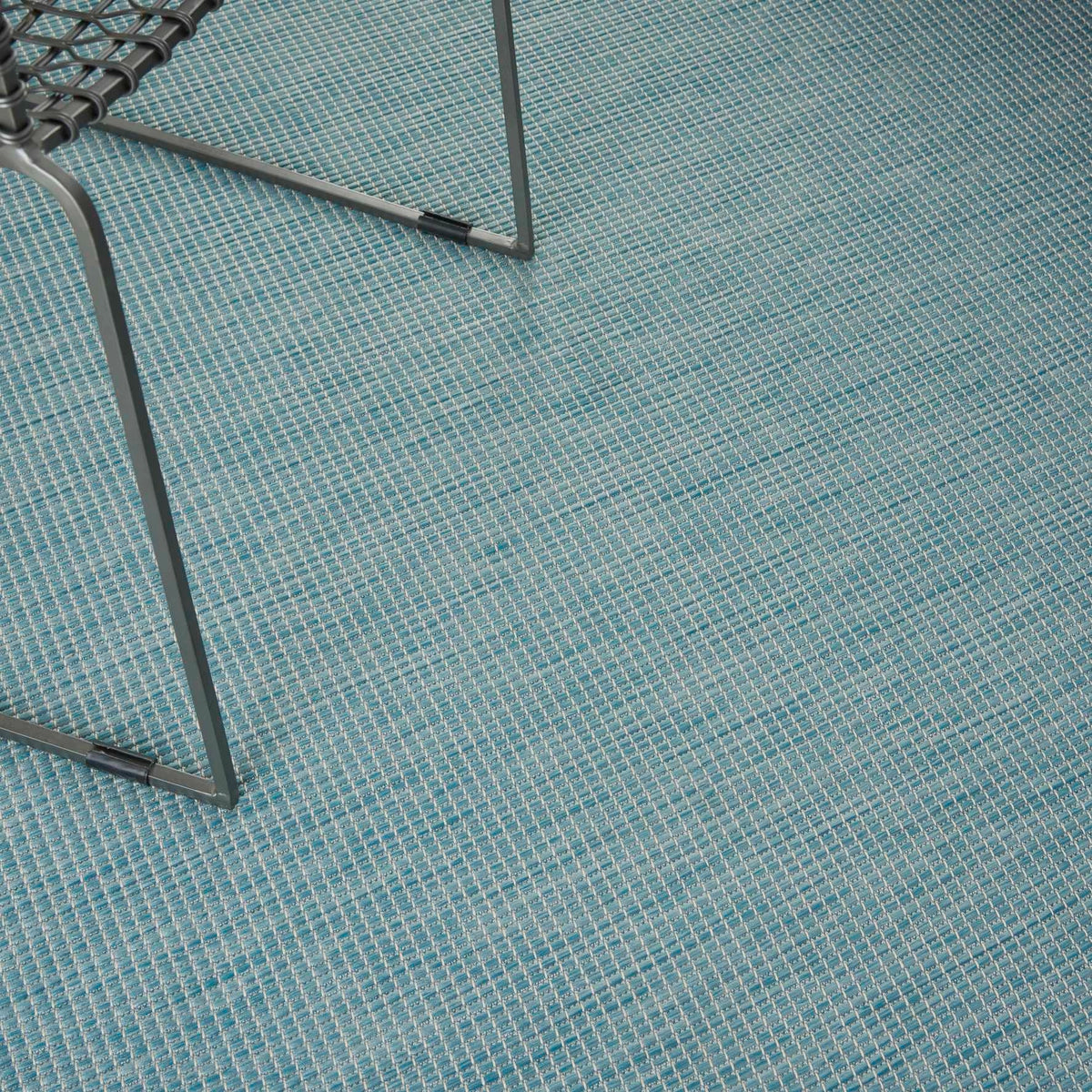 Amedee Indoor/Outdoor Lake Blue Area Rug - Elegance Collection