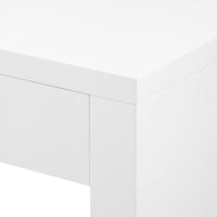 Kynlee Chiffon White Console Table