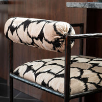 Musa Embroidered Iron Chair