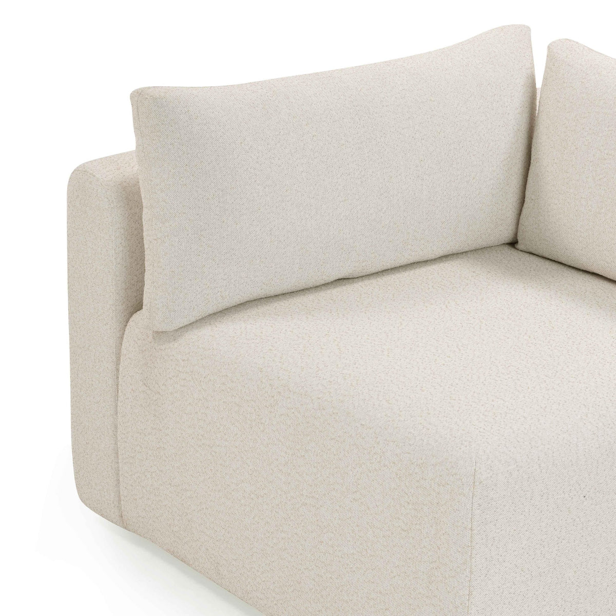 Karsyn Cream Performance Fabric Outdoor Modular Corner Chair