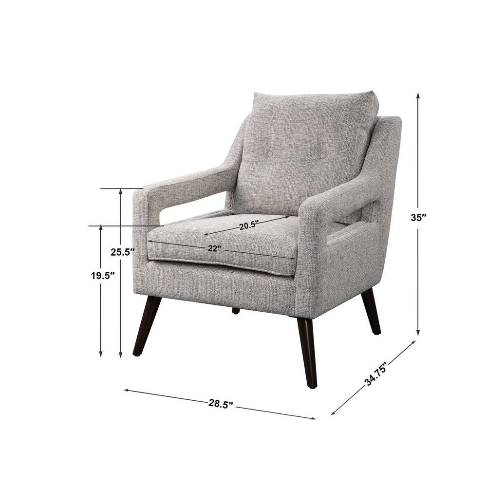 Frederick Natural Linen Armchair