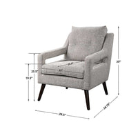Frederick Natural Linen Armchair