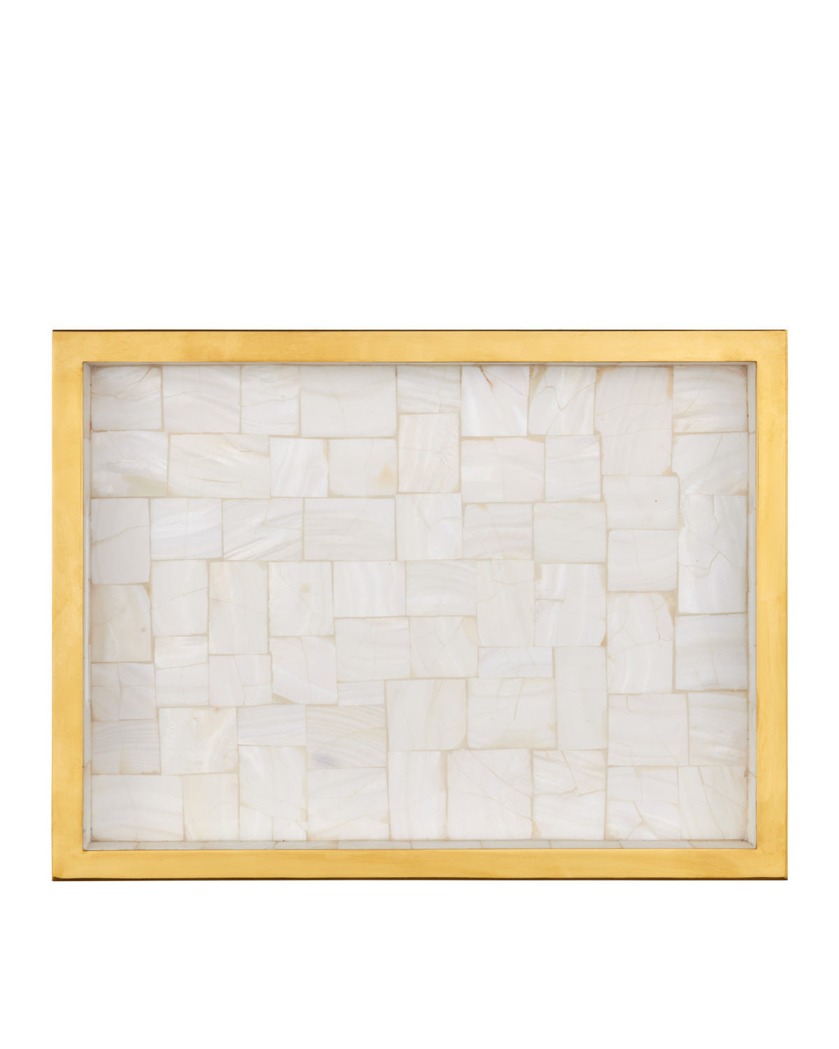 Theodora Mother of Pearl Tray (Set of 2)