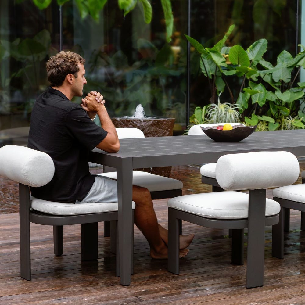 Verah White Indoor/Outdoor Dining Chair