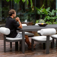 Verah White Indoor/Outdoor Dining Chair