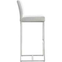 Moriah White Steel Barstools (Set of 2) - Luxury Living Collection