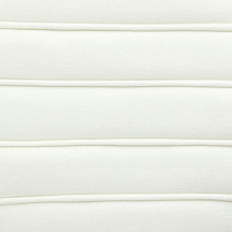 Addison Cream Chenille Ottoman