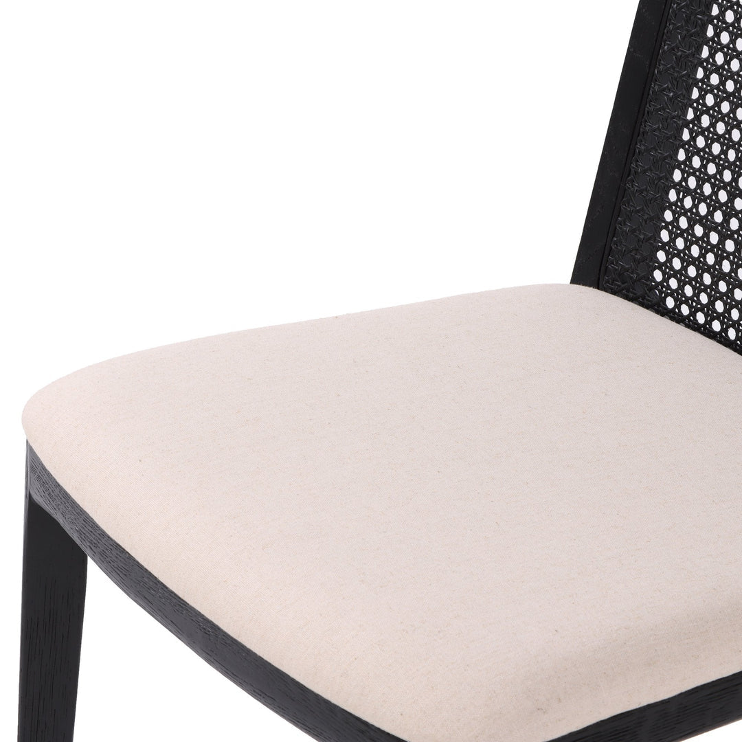 Cane Black Dining Chair (Set of 2)