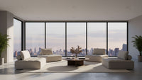 Odile Modern Grey Modular 4-Piece Sectional Sofa