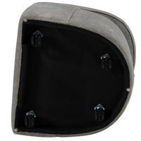 Gastra Grey Modern Fabric Dining Chair
