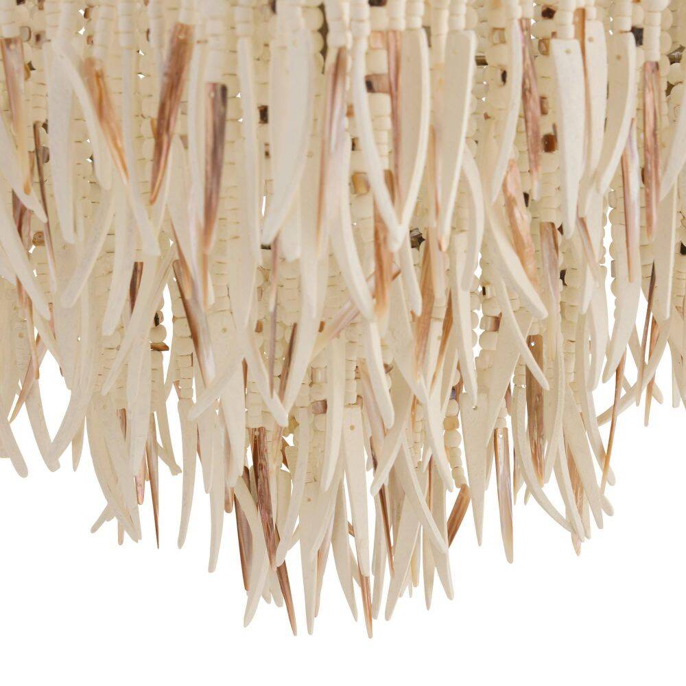 Josephine Ivory Mother of Pearl/Coconut Shell Chandelier