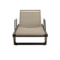 Daytona Outdoor Buff Dutch Weave Armed Lounge Chair