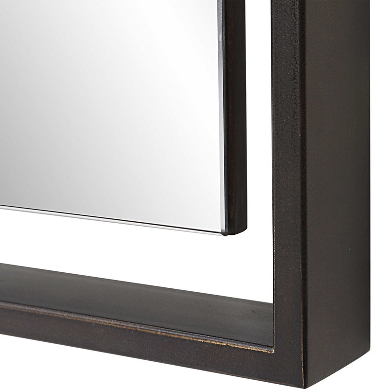 Egon 50" Floating Gold & Bronze Mirror