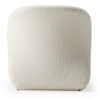 Rondo Modern White Accent Chair
