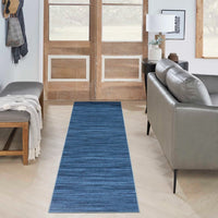 Taylore Modern Blue Washable Area Rug