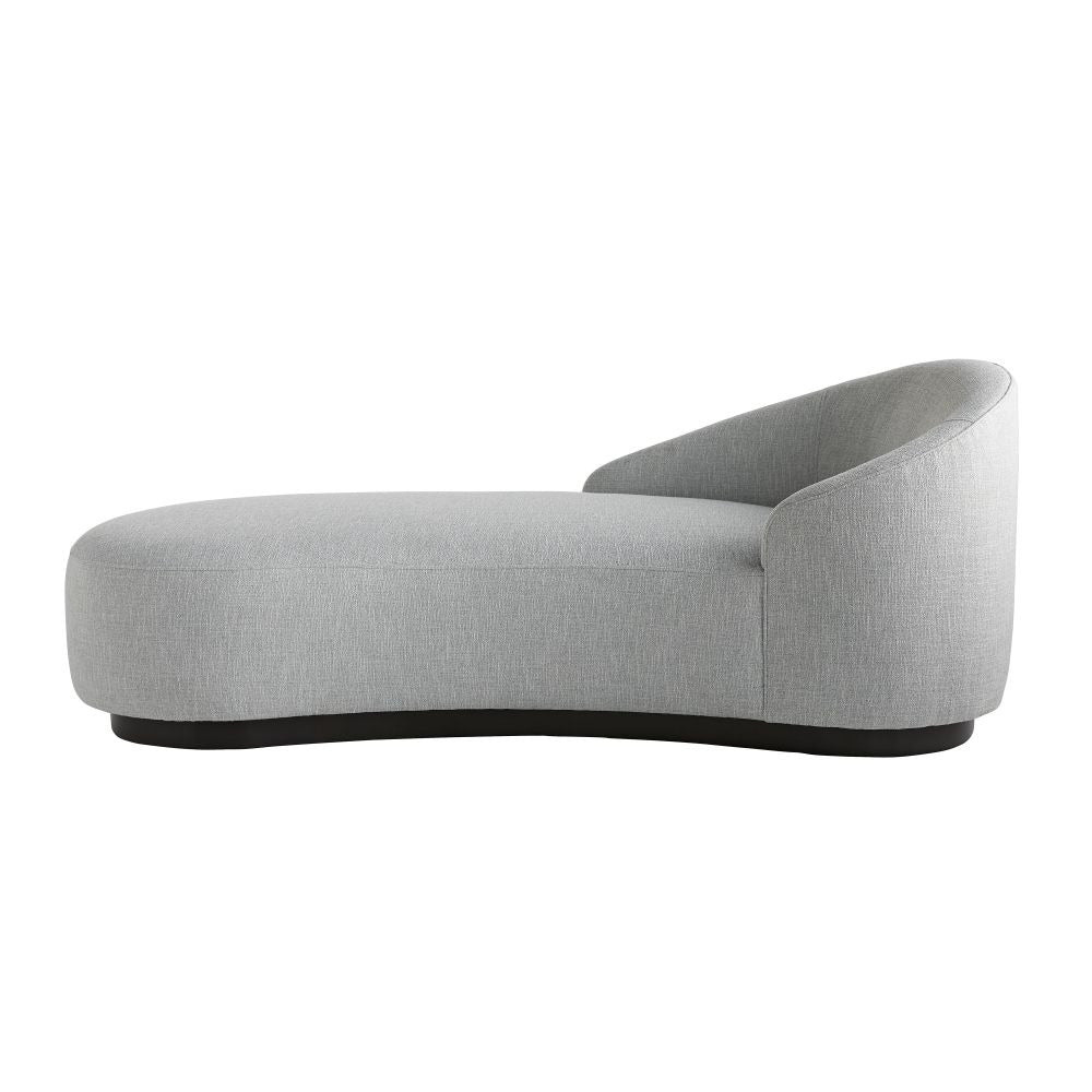 Emilee 71" Iceberg Linen Grey Ash Chaise