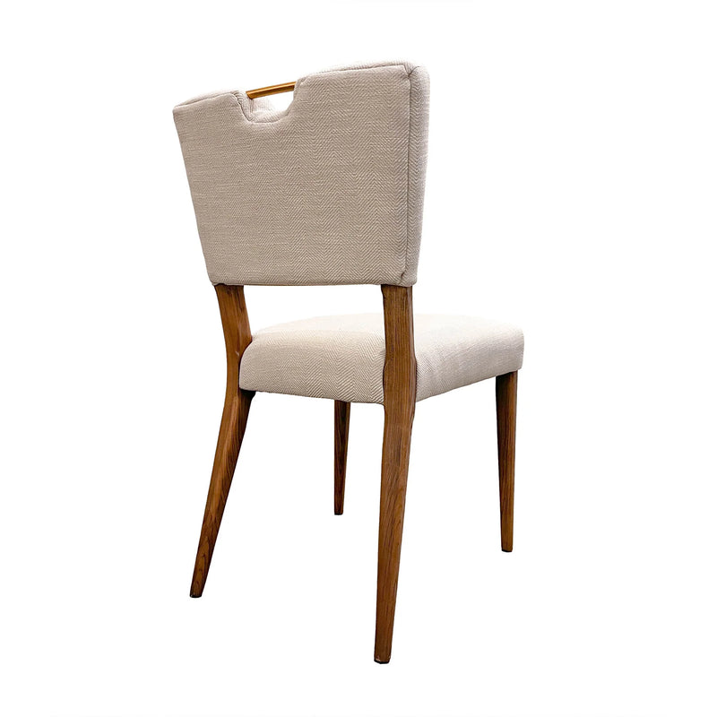 Alice Sandy Beige & Brown Dining Chair